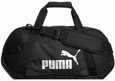 puma gym bag black and red 07291101